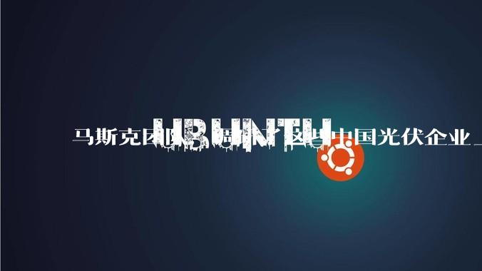 马斯克团队，调研了这些中国光伏企业_回应_相关公司_界面